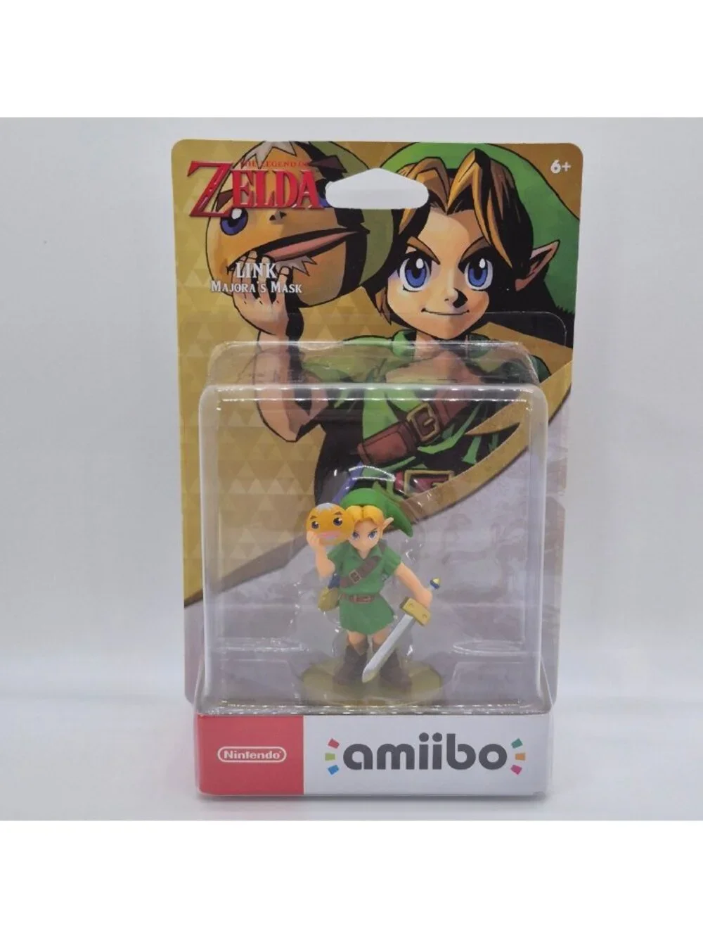 Link Majora's Mask amiibo Nintendo The Legend of Zelda Brand Figure New Sealed